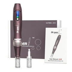 Dr.Pen A10 Professional Wireless Microneedling Pen with 12 Pcs Replacement Cartridges for Skin Care